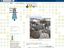 Tablet Screenshot of eclecticmixxxknitwear.blogspot.com