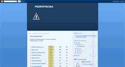 Desktop Screenshot of pedropiscina.blogspot.com