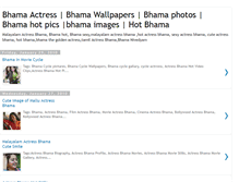 Tablet Screenshot of bhama-actress.blogspot.com