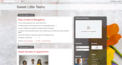 Desktop Screenshot of littletashu.blogspot.com