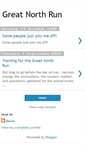 Mobile Screenshot of dawn-greatnorthrun.blogspot.com