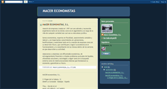 Desktop Screenshot of macereconomistas.blogspot.com