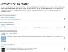 Tablet Screenshot of newhavenscubacentre.blogspot.com