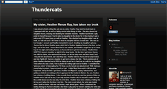 Desktop Screenshot of mythundercatsstories.blogspot.com