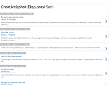 Tablet Screenshot of creativelyshot.blogspot.com
