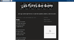 Desktop Screenshot of lasfloresquequeme.blogspot.com