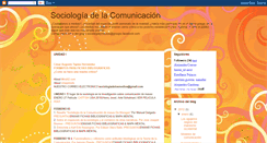 Desktop Screenshot of lacomunicacionporlasociologia.blogspot.com