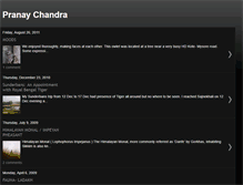 Tablet Screenshot of pranaychandra-pranay.blogspot.com