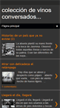 Mobile Screenshot of colecciondevinosconversados.blogspot.com