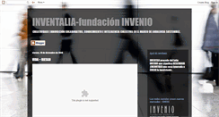 Desktop Screenshot of fundacioninvenio.blogspot.com