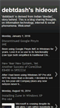 Mobile Screenshot of debtdash.blogspot.com