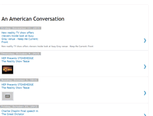 Tablet Screenshot of anamericanconversation.blogspot.com