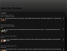 Tablet Screenshot of hairymanreviews.blogspot.com