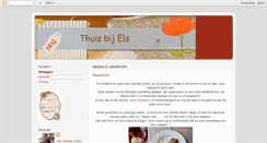 Desktop Screenshot of elsjethuis.blogspot.com