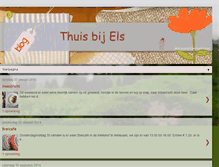 Tablet Screenshot of elsjethuis.blogspot.com