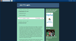 Desktop Screenshot of jackstrilife.blogspot.com