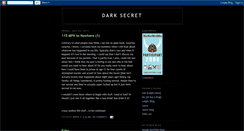Desktop Screenshot of darkandtwistysecrets.blogspot.com