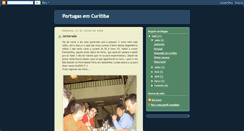 Desktop Screenshot of portugasemcuritiba.blogspot.com