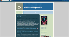 Desktop Screenshot of elclubdelapeonza.blogspot.com