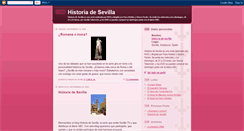Desktop Screenshot of historiadesevilla.blogspot.com