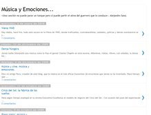 Tablet Screenshot of musicayemociones.blogspot.com