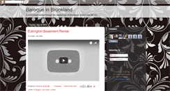 Desktop Screenshot of baroqueinbrookland.blogspot.com