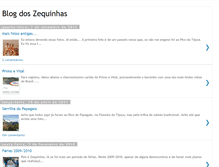 Tablet Screenshot of blogdoszequinhas.blogspot.com
