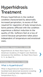 Mobile Screenshot of hyperhidrosis-treatment.blogspot.com