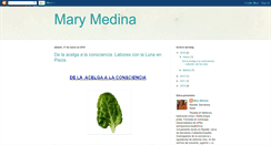 Desktop Screenshot of mary-medina.blogspot.com