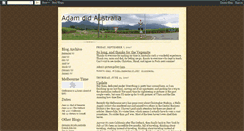 Desktop Screenshot of adamdoesaustralia.blogspot.com