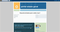 Desktop Screenshot of portalensaiogeral.blogspot.com