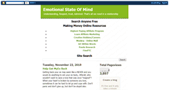 Desktop Screenshot of emotionalstateofmind.blogspot.com