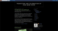 Desktop Screenshot of chrysalisvoidmind.blogspot.com