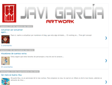 Tablet Screenshot of javiartwork.blogspot.com