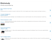 Tablet Screenshot of ebizinstudy.blogspot.com
