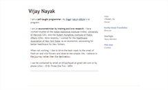 Desktop Screenshot of mrvijaynayak.blogspot.com