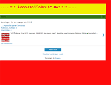 Tablet Screenshot of concursopublicoonline.blogspot.com