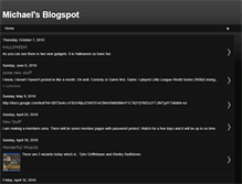 Tablet Screenshot of michaelblogspot1.blogspot.com