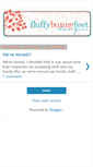 Mobile Screenshot of fluffybunnyfeet.blogspot.com