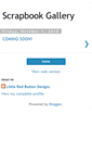 Mobile Screenshot of littleredbuttondesignsscrapbook.blogspot.com