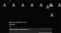 Desktop Screenshot of boxingufcstream.blogspot.com