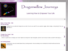 Tablet Screenshot of dragonwillowjourneys.blogspot.com