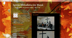 Desktop Screenshot of metodistamaua.blogspot.com