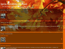 Tablet Screenshot of metodistamaua.blogspot.com