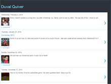 Tablet Screenshot of duvalquiver.blogspot.com
