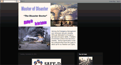 Desktop Screenshot of disasterdoctor.blogspot.com