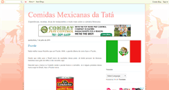 Desktop Screenshot of comidasmexicanasdatata.blogspot.com