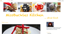 Desktop Screenshot of missbuckleskitchen.blogspot.com