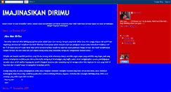 Desktop Screenshot of imajinasikandirimu.blogspot.com