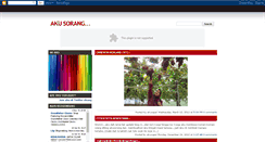 Desktop Screenshot of akusorang.blogspot.com